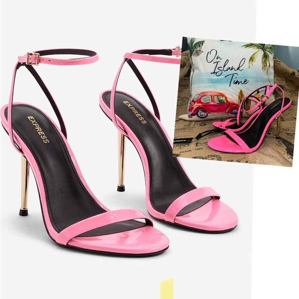 Express Heels- Hot Pink